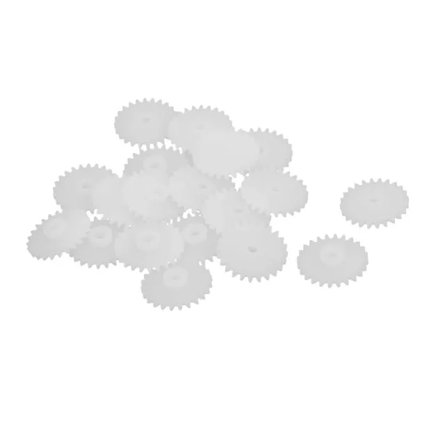 20Pcs 24 Dent 13mm Dia extérieur Plastique Roue engrenage RC Jouet Car