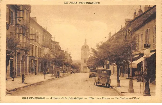 39 - CHAMPAGNOLE - SAN44791 - Avenue de la République - Hôtel des Postes - L