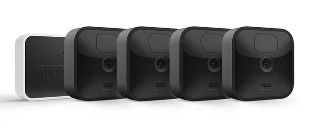 Blink Wireless Indoor/Outdoor Surveillance Camera Security x 4 - FREE DELIVERY