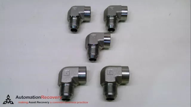 Parker 12 Dtx-S  Elbow Fittings, 90 Degree, Size: 3/4", See Desc #314075