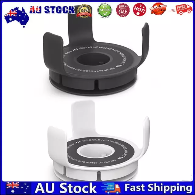 AU ABS Wall Mount Holder For Google Home Mini Audio Voice Assistant Hanger