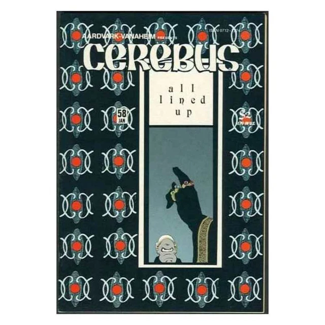 Cerebus the Aardvark #58 in VF minus condition. Aardvark-Vanaheim comics [p@