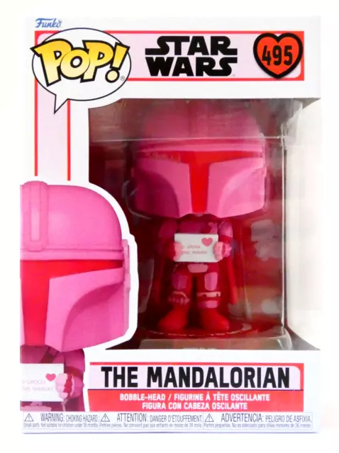Funko pop! The Mandalorian (Edicion San Valentin) #495 de Star Wars