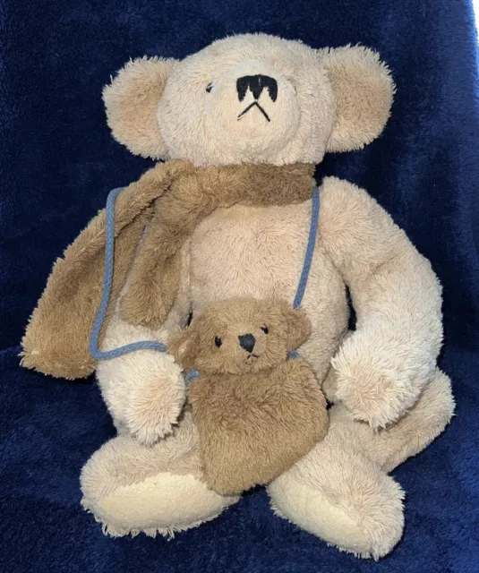 Spiegelburg Museum Collection ￼29cm Schal Muff Gelenke 44cm Teddy Teddybär braun 2