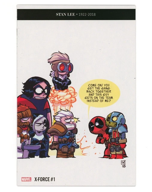 Marvel Comics X-Men X-FORCE (2019) #1 SKOTTIE YOUNG Variant Cover
