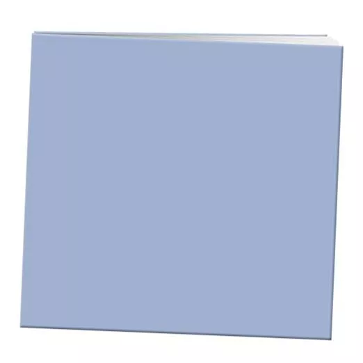 Pastel Leatherette Post Bound Album 12"X12"- Baby Blue