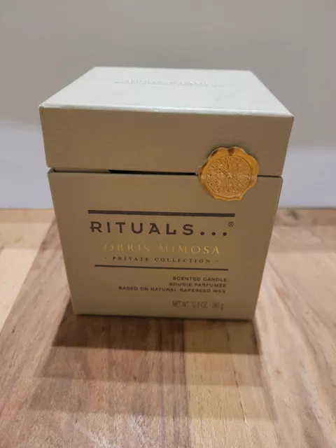 Rituals Private Collection Orris Mimosa Scented Candle - Duftkerze Orris  Mimosa