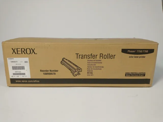 Genuine Xerox 7750/7760 Phaser Transfer Roller 108R00579