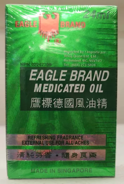 Eagle Brand Medicated Balm Oil - 24ml Fong Yeow Cheng @Kapamilya Filipino store