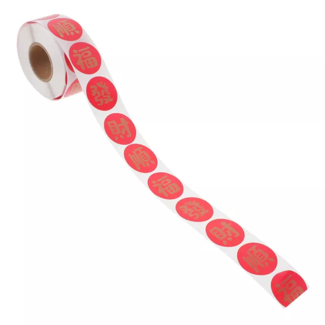 1 Roll of Decorative Sealing Sticker Wrapping Gift Box Packaging Label Roll New