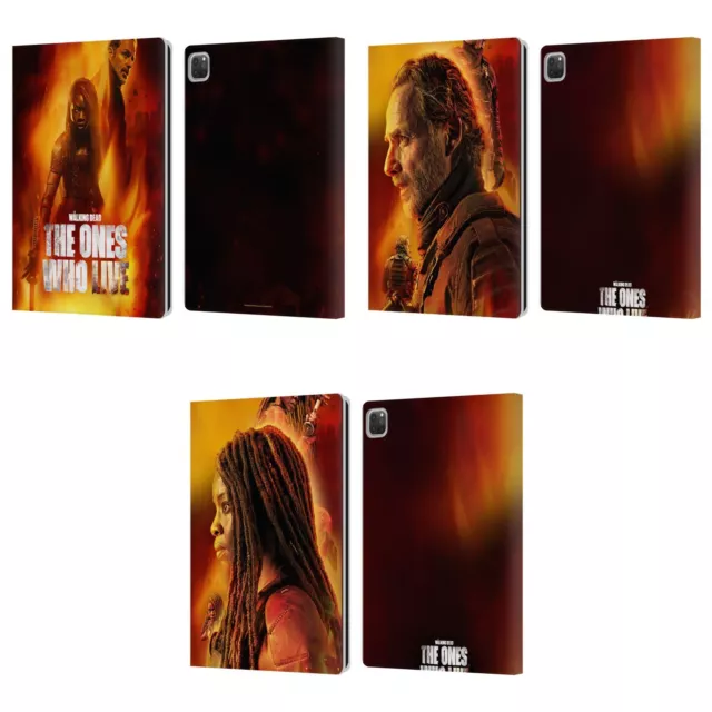 THE WALKING DEAD: THE ONES WHO LIVE KEY ART LEATHER BOOK CASE FOR APPLE iPAD