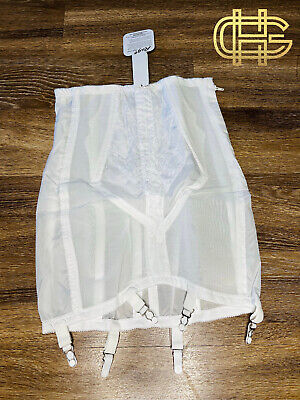 RAGO OPEN BOTTOM Girdle Extra Firm Shaping Style 1294 Black Sz M/28 6 ...