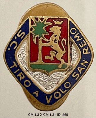SPORTING CLUB TIRO A VOLO SANREMO DISTINTIVO ASSOCIAZIONE SPORTIVA PROD BERTONI 