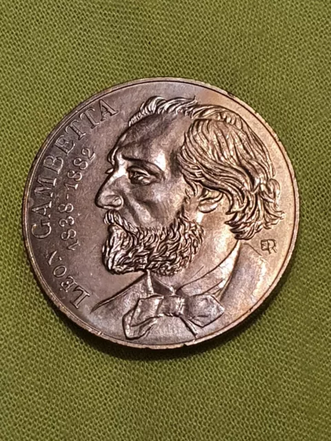 10 FRANCS - COMMEMORATIVE - Gambetta - 1982 UNC  RARE QUALITE SUP++/SPL !