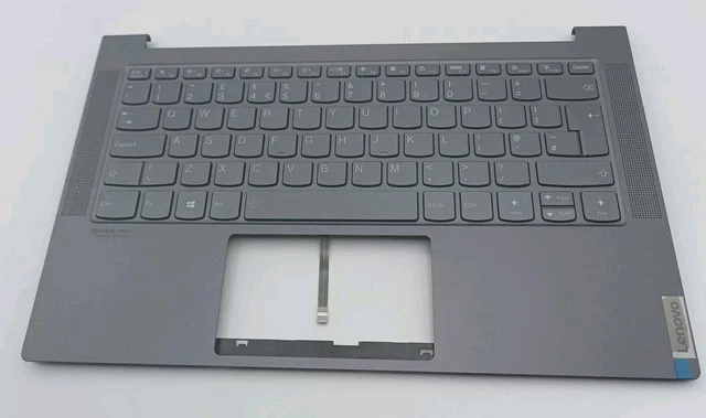 Lenovo Flessibile 5-14ITL05 Tastiera Palmrest Top Cover UK Grigio Lenovo Flessibile 5-14ITL05 Tastiera Palmrest Top Cover UK Grigio