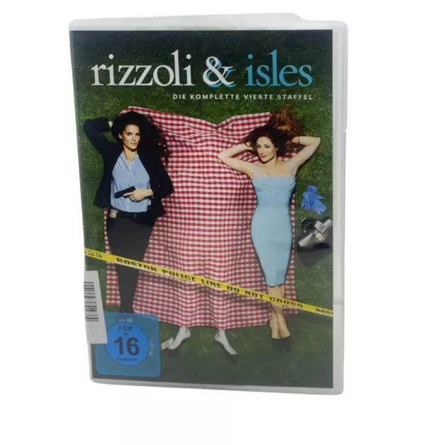 Rizzoli & Isles - Die komplette vierte Staffel [4 DVDs] TV - Serie I Krimi I Gut