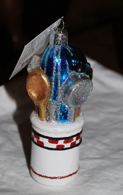 Old World Christmas Ornament Kitchen Utensils - New