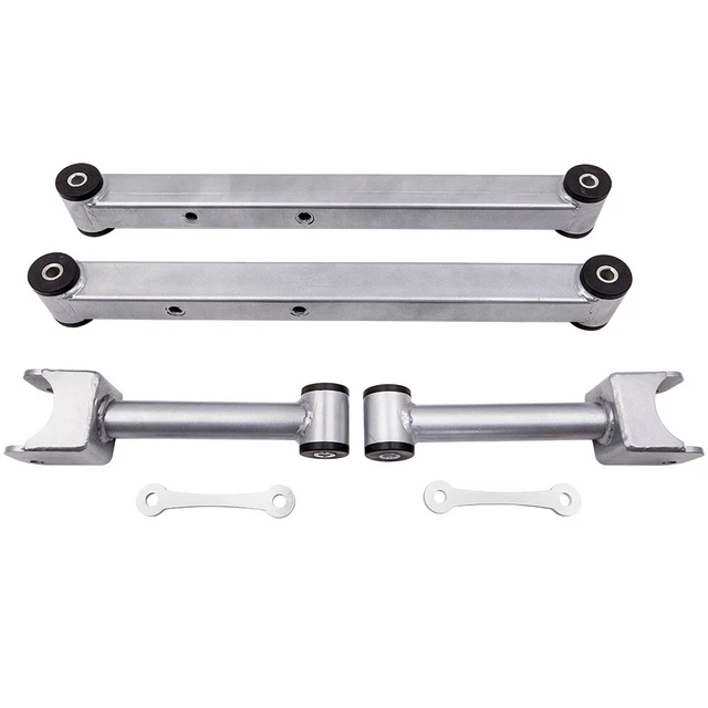 4Pcs Rear Lower & Upper Control Arm for Impala for GMC B-Body 78-96 with Bushing