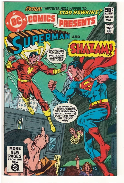 DC Comics Presents #33 (VF) 1981 - Superman And Shazam (Capt. Marvel)