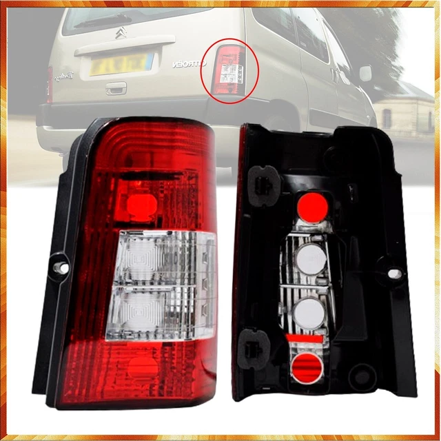 Feu Arrière Droit Pour Citroën Berlingo / Peugeot Partner (1996-2008) - Réf. TYC 6351J1