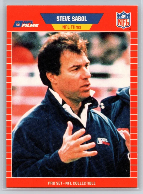 1989 PRO SET #10 Steve Sabol NFL Films EUR 1,62 - PicClick FR