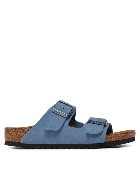 SCARPE SANDALI BAMBINO Birkenstock Arizona 1026395 Pelle Blu Originale Pe 2024 EUR 71 90 PicClick IT