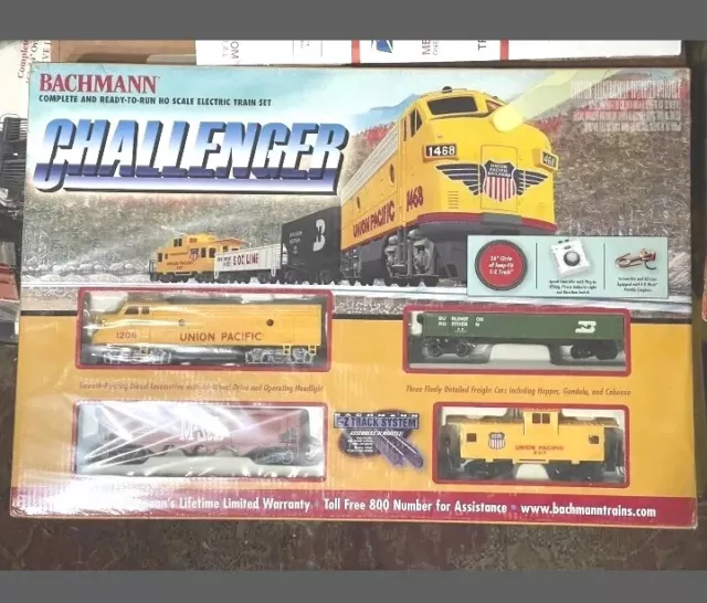 Train Set Bachmann The Challenger HO  Sealed In Original Box