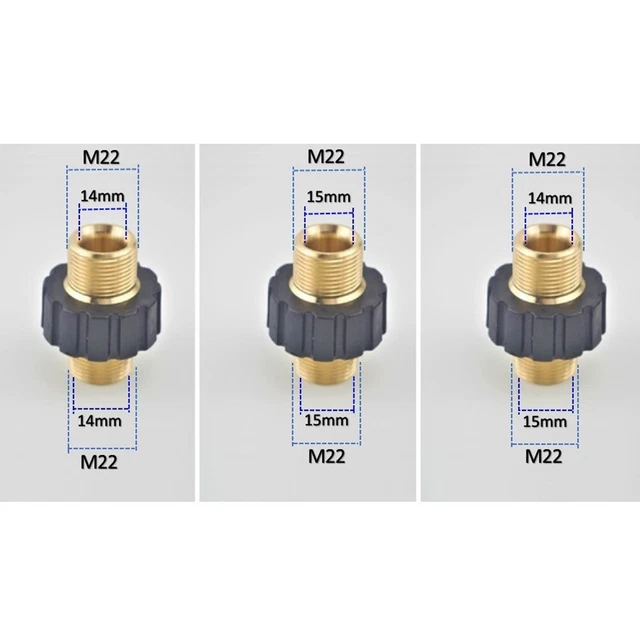 Qualité Premium M22*1 5 adaptateur sans effort 14 trous à 15 trous conversion