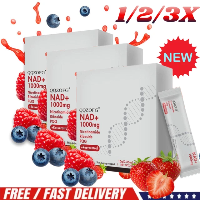 NAD+ NR1000 Berry Flavor Drink Mix - Zoone