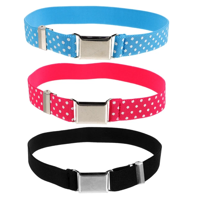 3 pz cinture elastiche per bambini cinture per bambini cinture elastiche cinture per ragazzi cinture per ragazza
