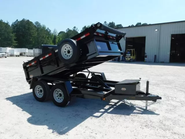2023 Covered Wagon Trailers 6x10 Dump with Tarp