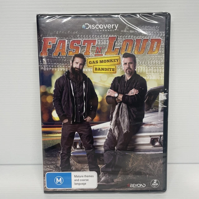 NEW FAST N' LOUD Gas Monkey Bandits (DVD) New SEALED extreme