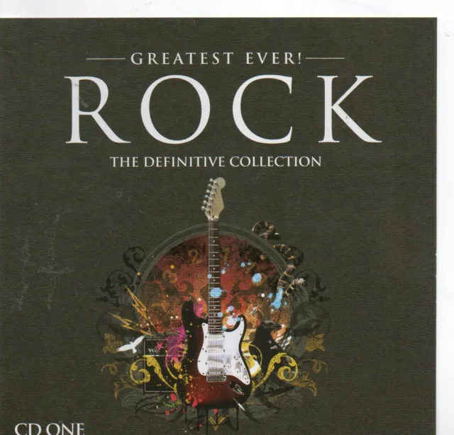 GREATEST EVER ROCK - THE DEFINITIVE COLLECTION  3 cds