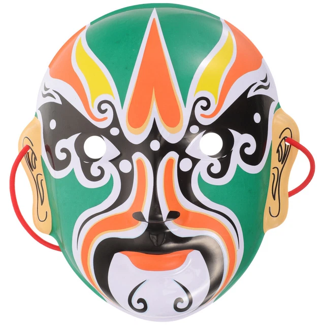 Maschera da opera cinese, maschera da opera, oggetti di scena, spettacolo teatrale,
