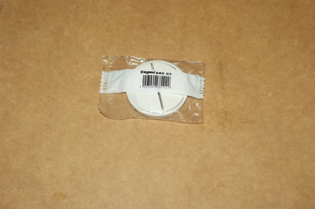 1 Manette double pour va et vient bouton poussoir Legrand Céliane blanc 68002