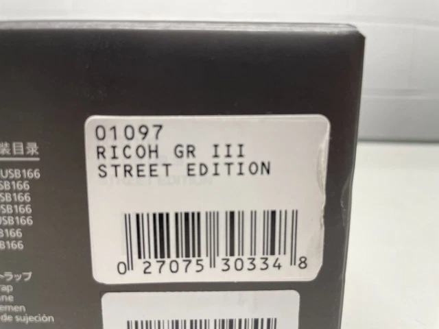 Ricoh GR III Street Edition Metallic Gray APS-C Size Digital Camera 7