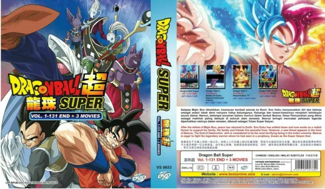 DRAGON BALL SUPER THE MOVIE : SUPER HERO - ANIME MOVIE DVD BOX SET (ENG DUB)