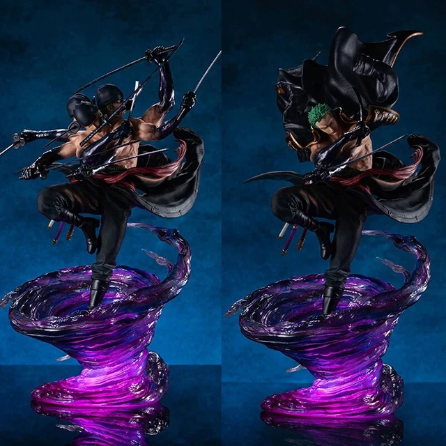 Grande Figurine One Piece - Roronoa Zoro, 30 Cm, PVC - Boîte Scellée, Marque Générique - Neuf