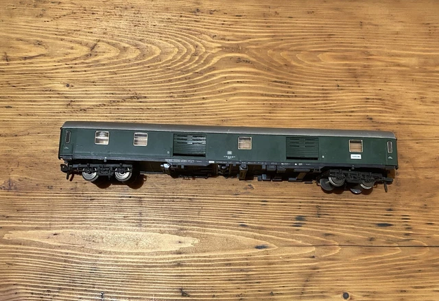 Lionel Harry Potter Hogwarts Slytherin-Haus O-Gauge Modellbahn-Wagen – Grün-silber, Beleuchtet, Mit Wappen