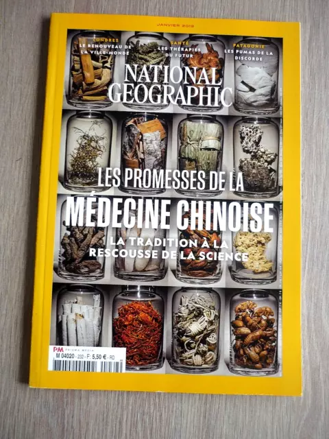 National  Geographic   N° 232  -  Janvier  2019   /  Medecine  Chinoise