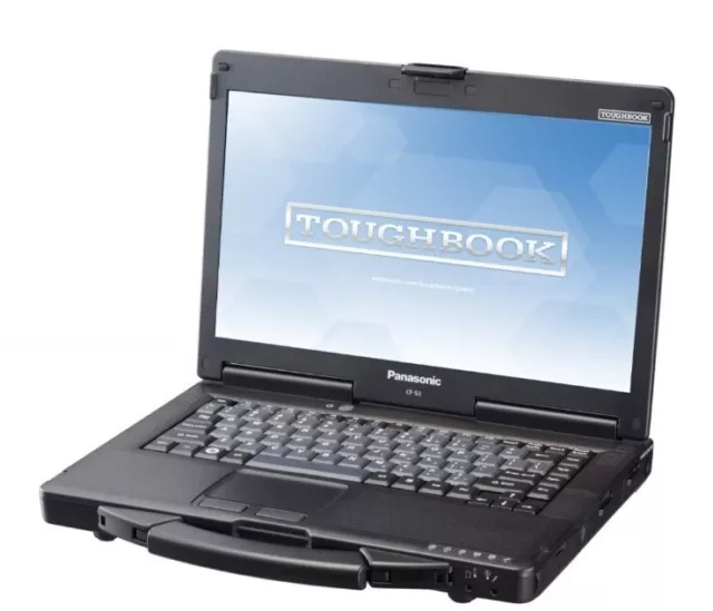 Panasonic Toughbook CF-53 Intel Core I5  8GB RAM 500 GB SSD Win10