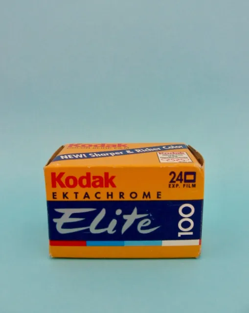 KODAK Ektachrome Elite 100 ISO 35 MM COLOR SLIDE FILM 24 Exposures 5/1997 Exp.