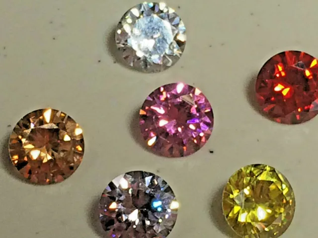 Cubic Zirconia AAAAA Loose Stones Wholesale All Colors, & Sizes  Best Quality
