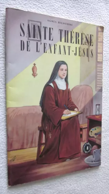 BELLES HISTOIRES et BELLES VIES  N° 8 STE THERESE DE L'ENFANT JESUS 1969