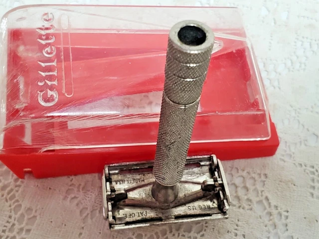 Gillette Safety Razor Super Speed TTO Double Edge DE Vintage 12