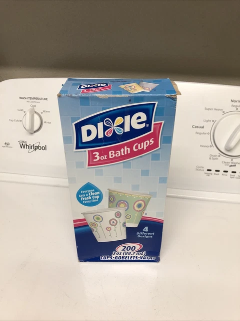 Dixie Cups 3oz 2 Designs 2012 Symphony Open Box GOOD Condition