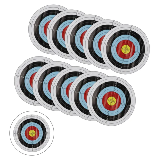 For Arrow Archery Paper Targets Practice 10Pcs Archery Paper Brand new