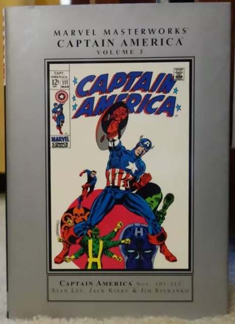Marvel Masterworks CAPTAIN AMERICA vol. 3 near mint-pristine inside-never read