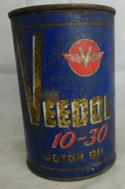alte Blechdose Veedol