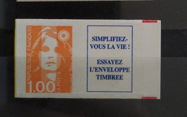 FRANCE TIMBRE N° Y&T 3009a " Marianne du Bicentenaire avec vignette " NEUF**